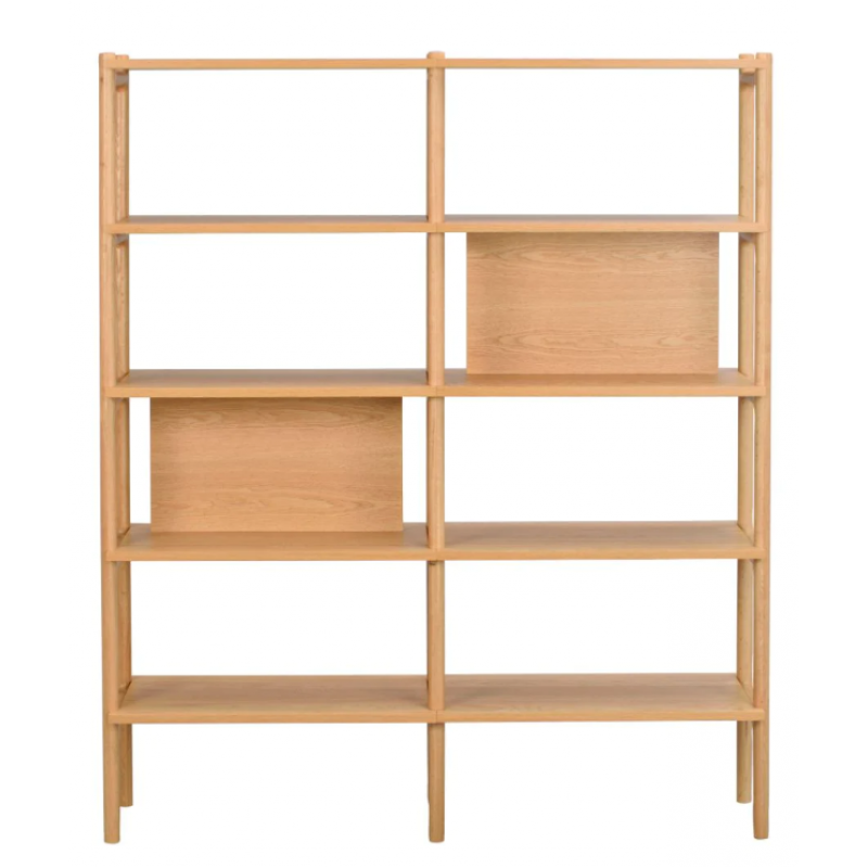 RO Holton book shelf high 140x166 oak